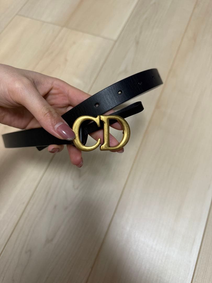 Dior ベルト ブラック