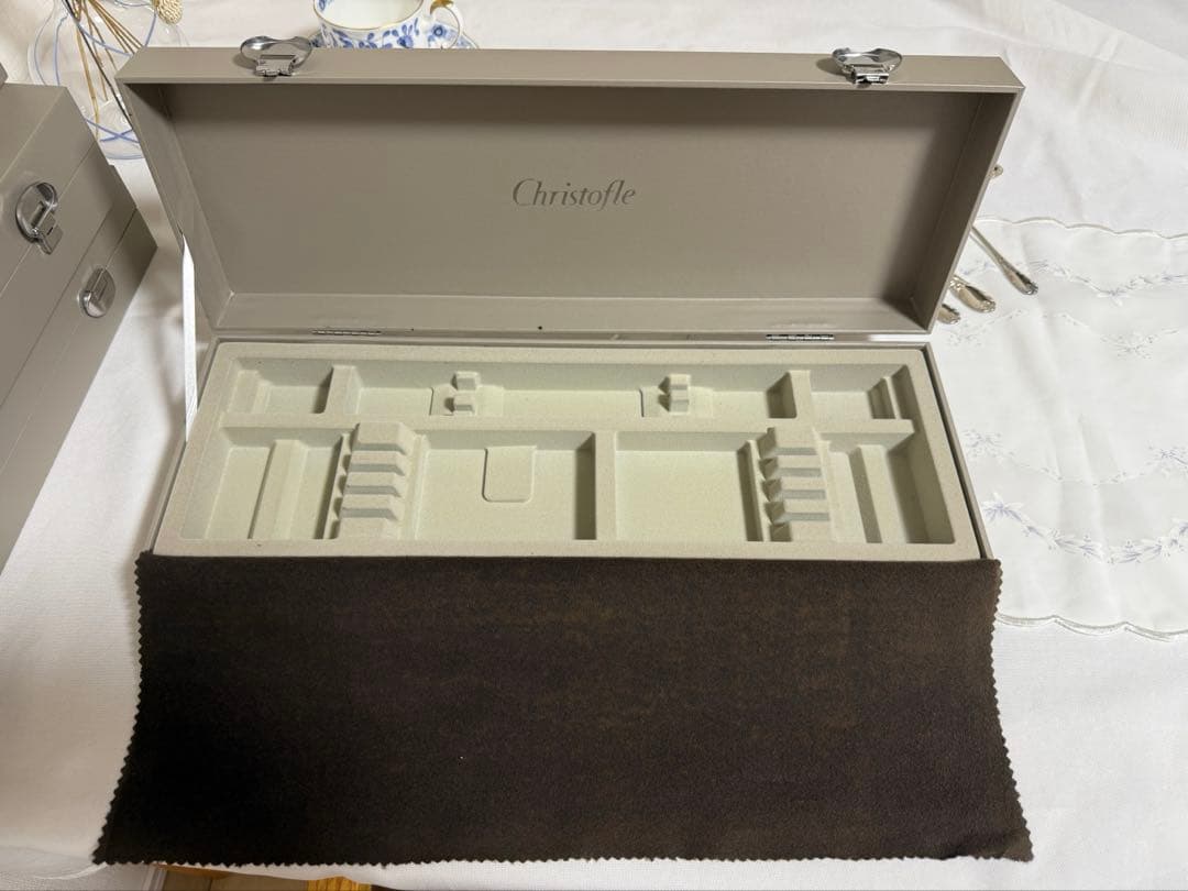 Christofle クリストフル　カトラリー収納ボックス　保存