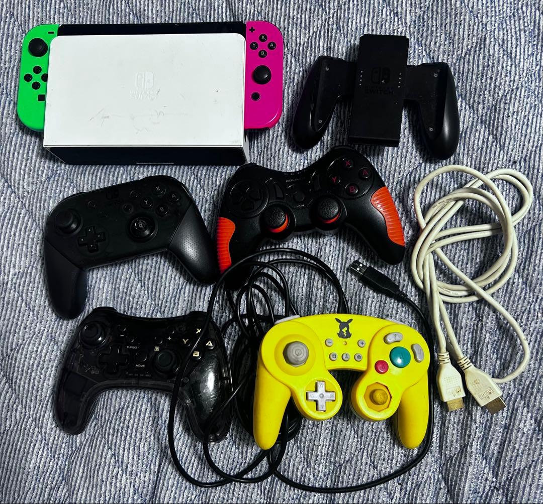 m*a様 Switch 本体　動作確認ok ドッグ　コントローラー類　その他もろ