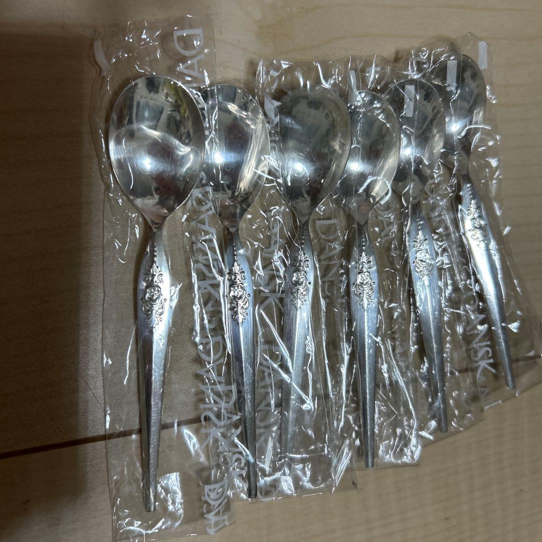 SILVER 950 純銀 ティースプーン 6本セット