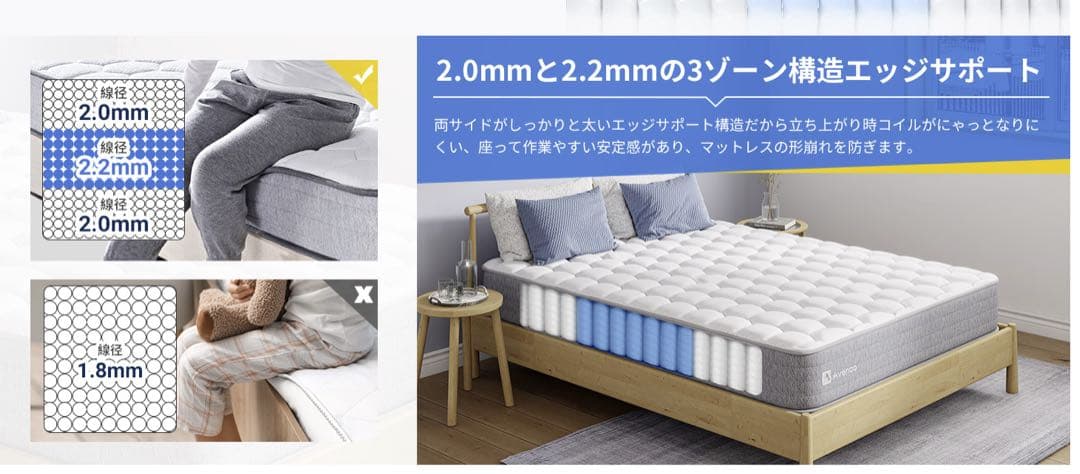 マットレス ダブル