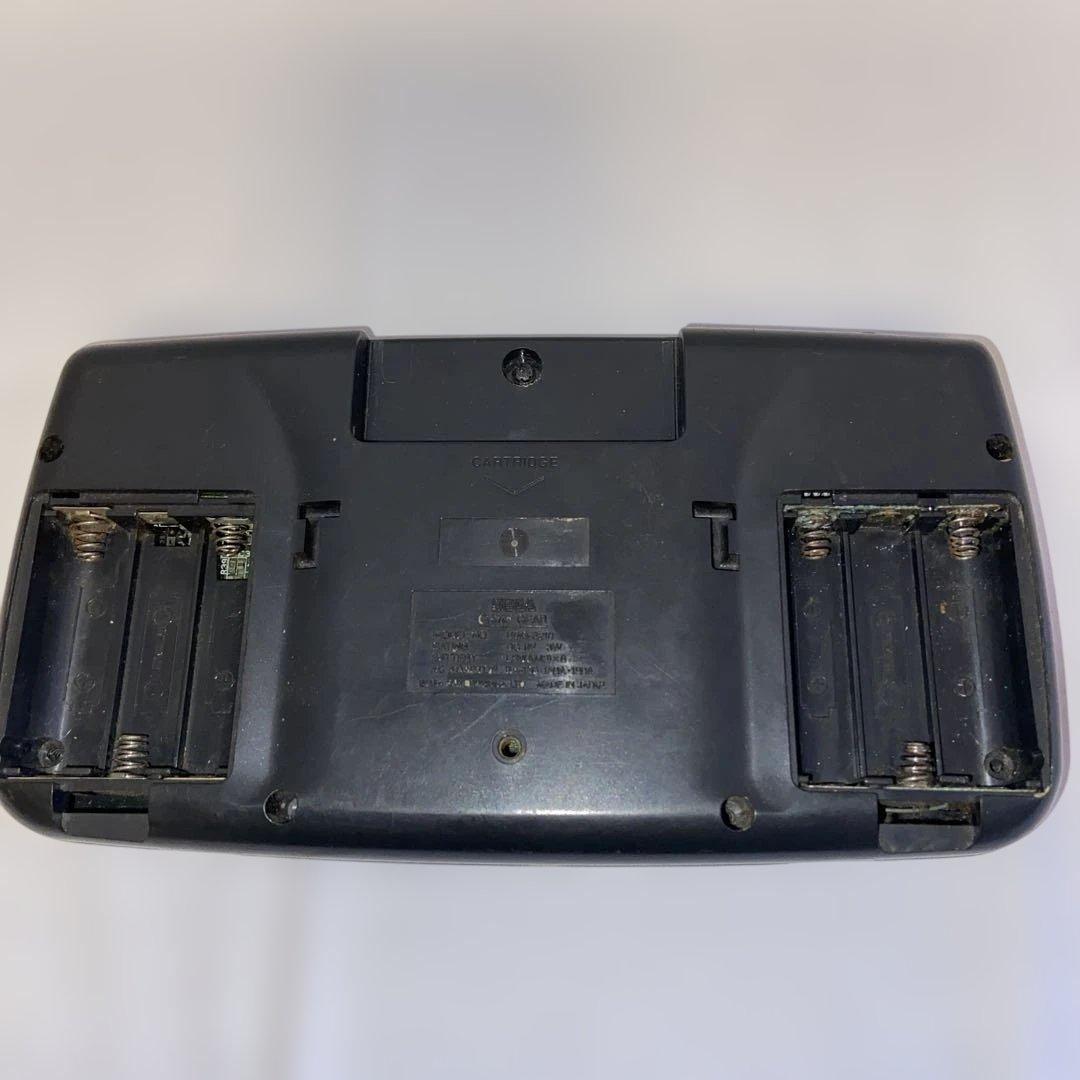 SEGA Game Gear本体とゲームソフト6本セット