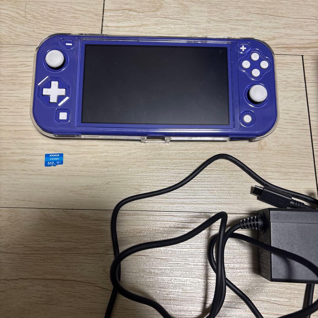 Switchライト青＋512GBマイクロsdカード