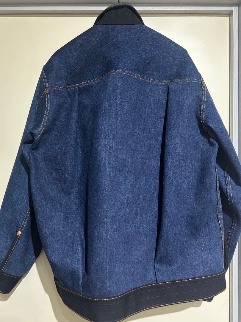 今週中お値下げsacai ストライプデニムジャケット