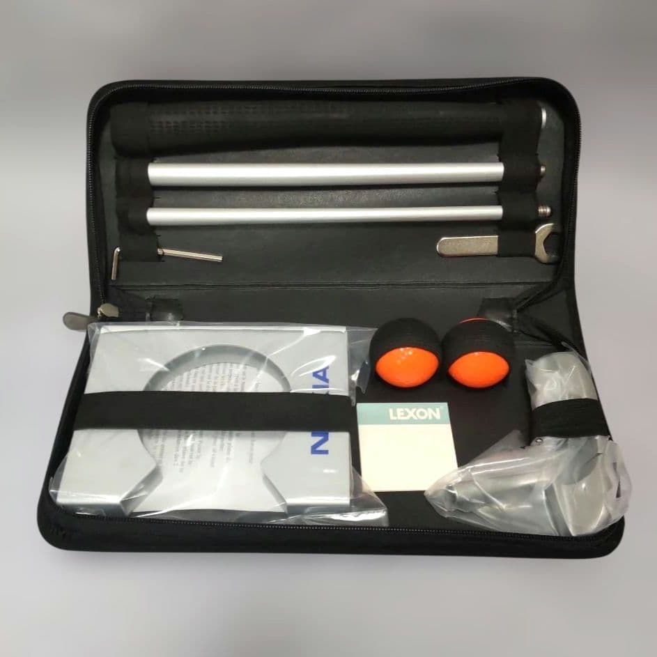 【新品未使用・希少】LEXON レクソン NOKIA 携帯パターゴルフ用具セット