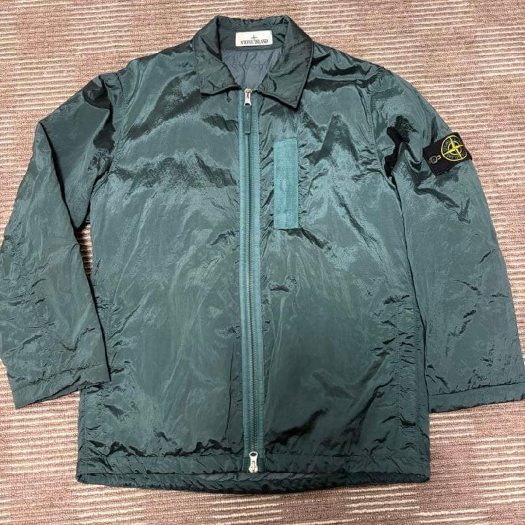 さ*し様 stone  ナイロンメタル プリマロフト ナイロンジャケ