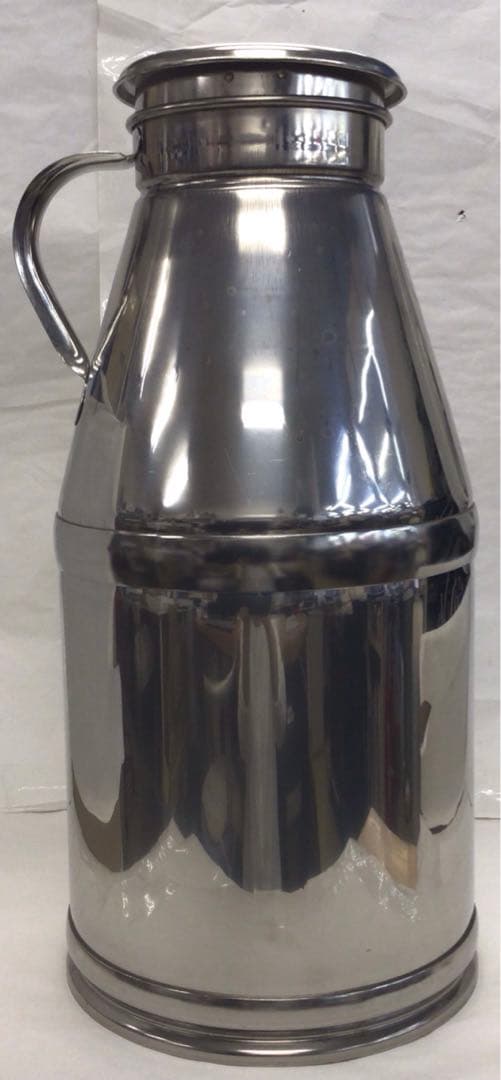 久保の牛乳輸送缶　ステンレス製　20リットル