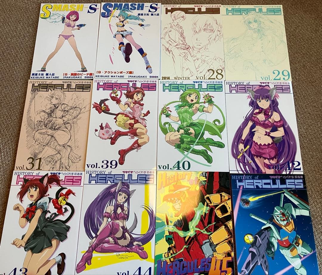 コミケ C107アニメーター原画集 武蔵関ボンバーズ 12冊セット