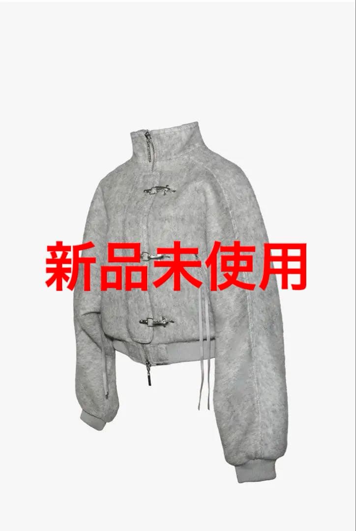 theredthread S clasp balloon blouson グレー