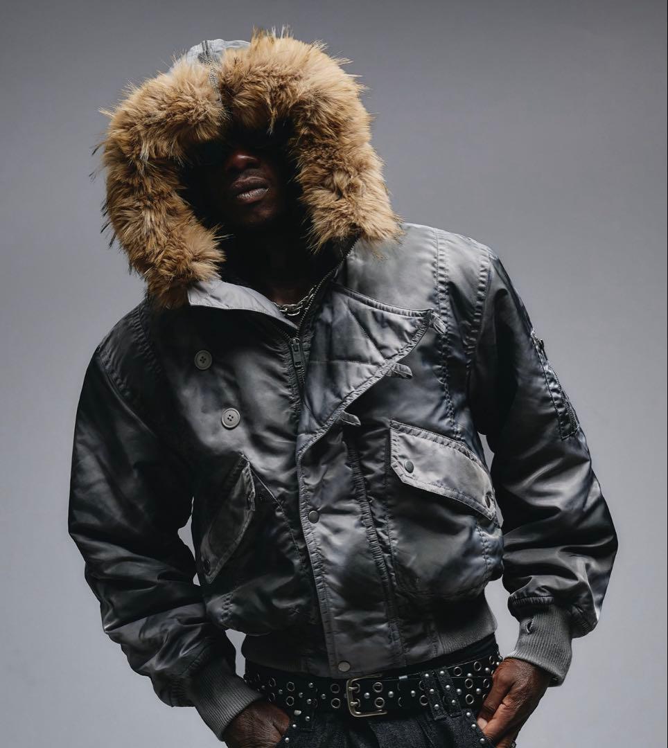 anderhunkフェードフライトジャケット