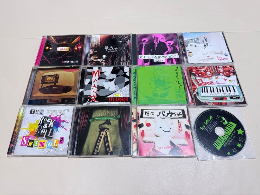 SEX-ANDROID アルバム(支離滅裂など) 11枚セット セクアン