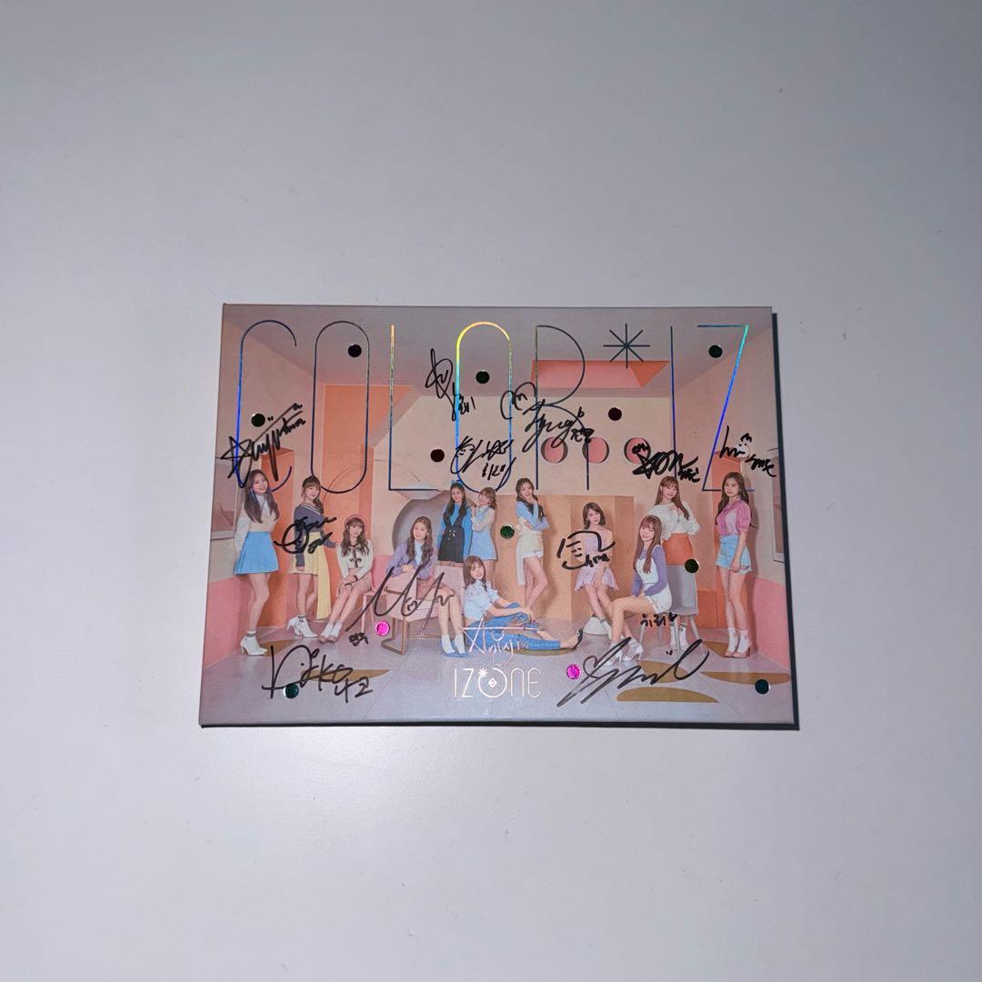 IZ*ONE COLOR*IZ 全員サイン入り 1stミニアルバム ウォニョン