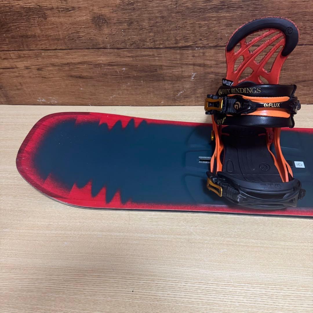 初心者オススメ　BURTON FLUX スノーボード　豪華6点セット　142cm