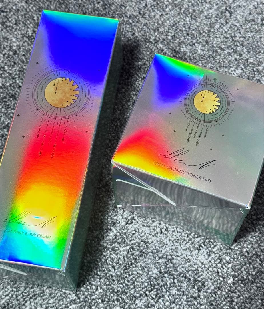 イリュン　限定ノベルティ　ボディクリーム　シカトナーパッド