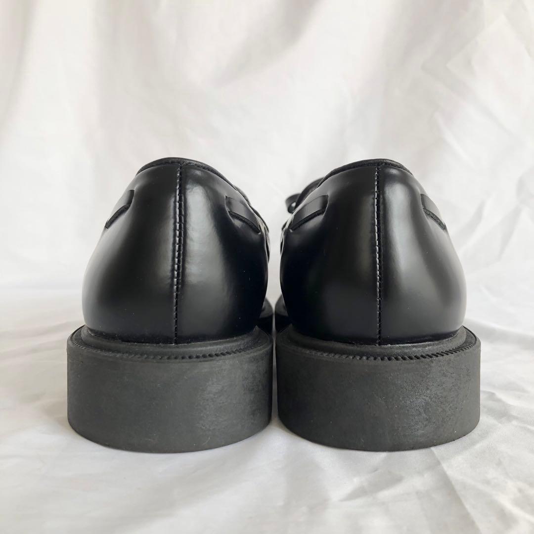 ひつじゆりかご　 美品 APOM アポム ウォータープルーフリボンローファ