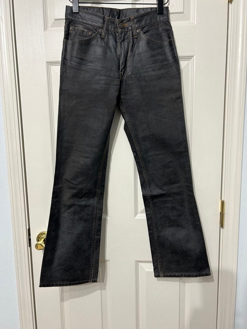 Levis 517-03 コーティングデニム 29 ブラック 270A35