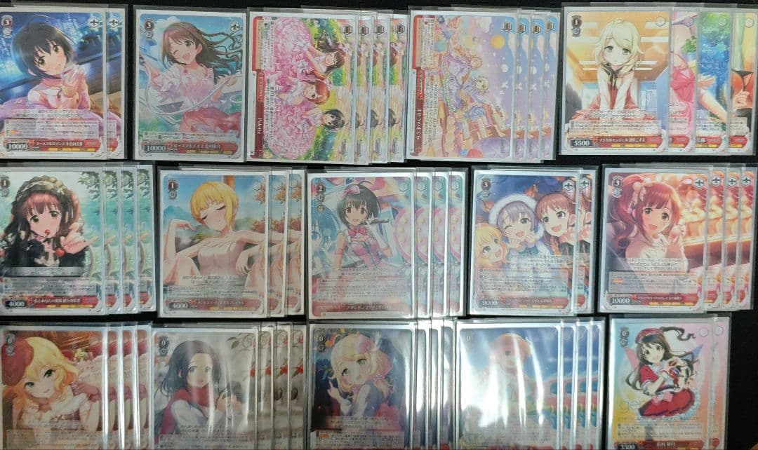 ヴァイス　アイドルマスターシンデレラガールズ　デッキ　赤単　8扉