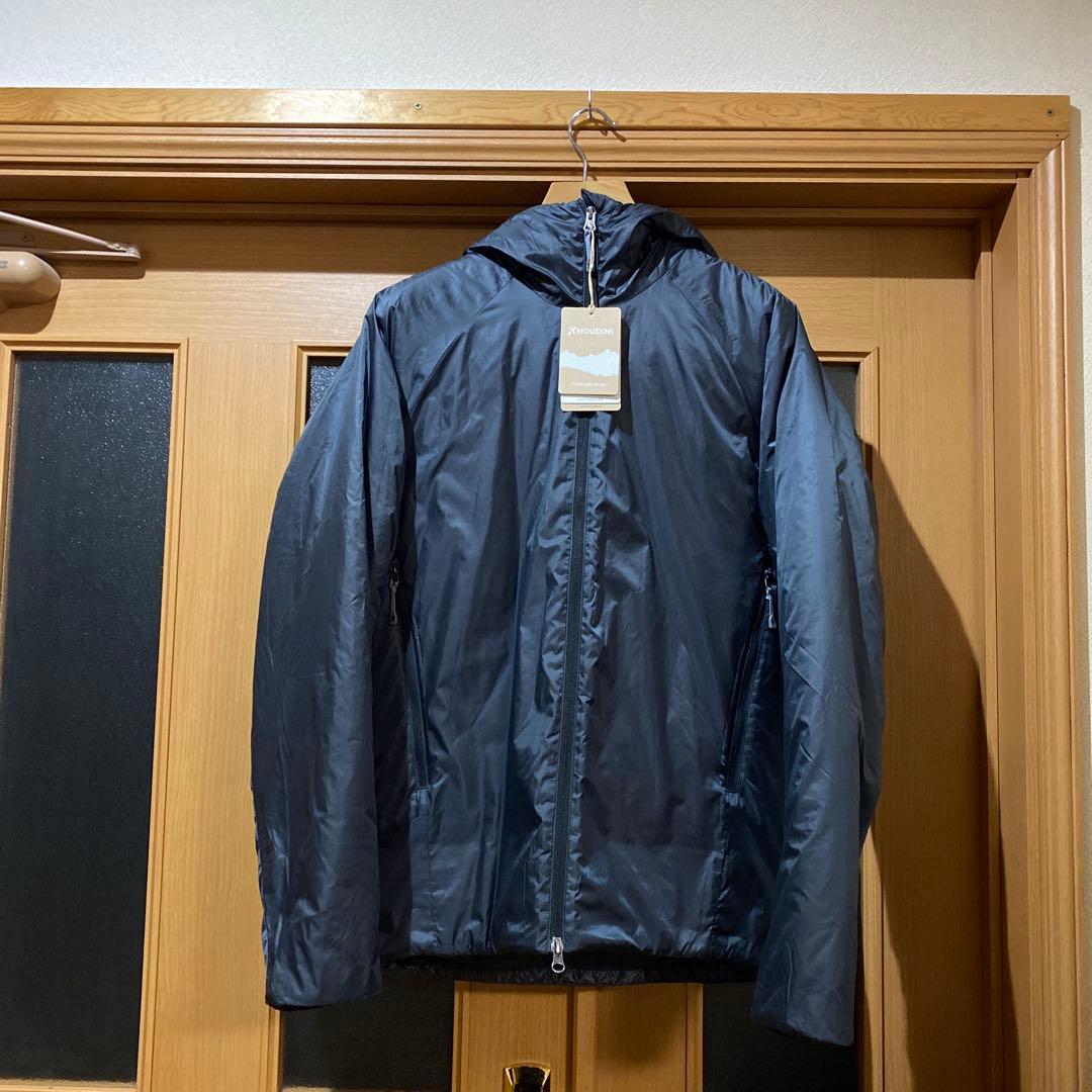 Houdini M’s Dunfri ブラック S プリマロフト ジャケット