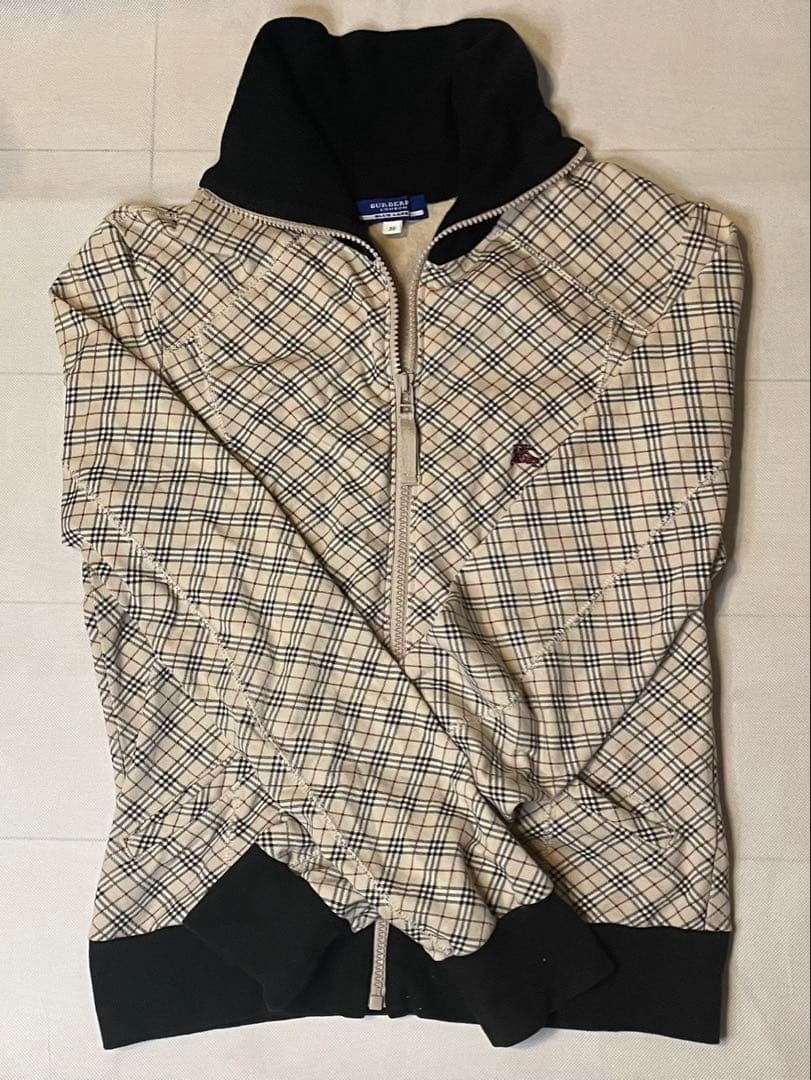 BURBERRY BLUE LABEL チェック柄 ジャンパー