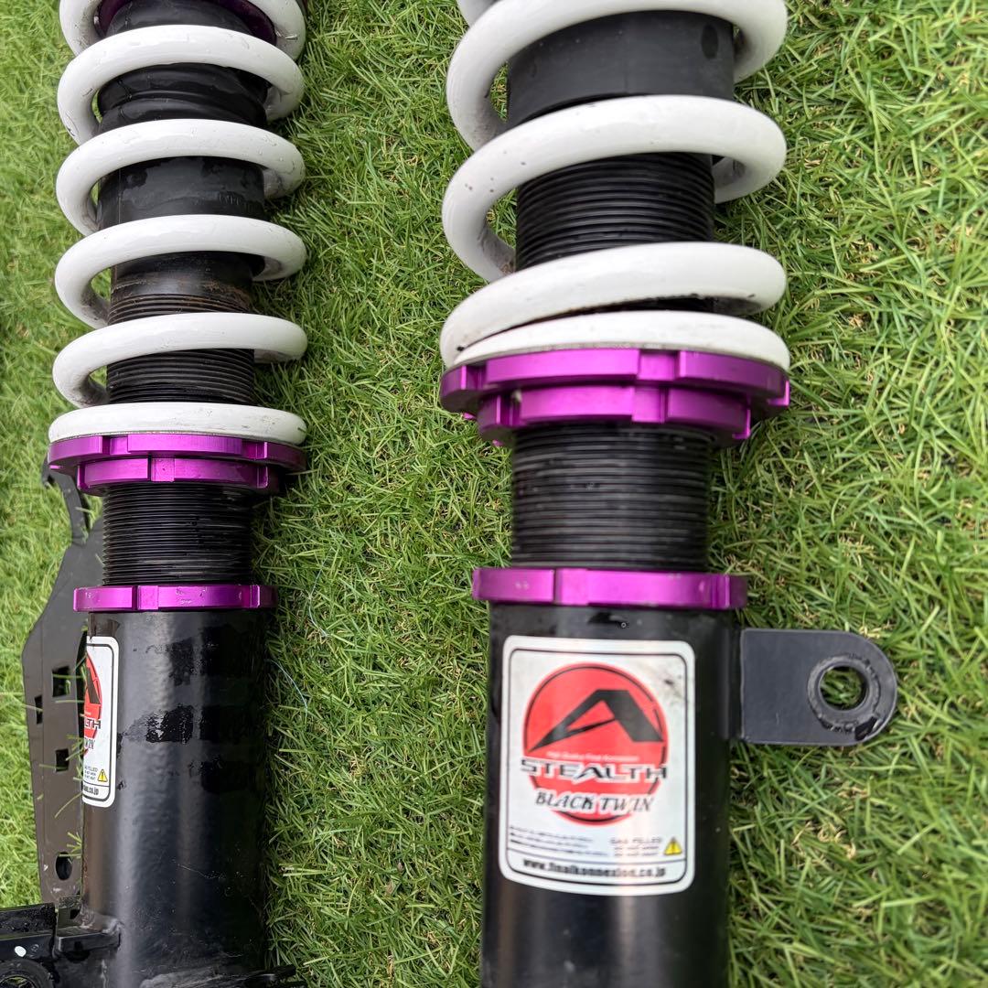 zc33s ファイナルコネクション　車高調　ステルスブラックツイン　アッパー付