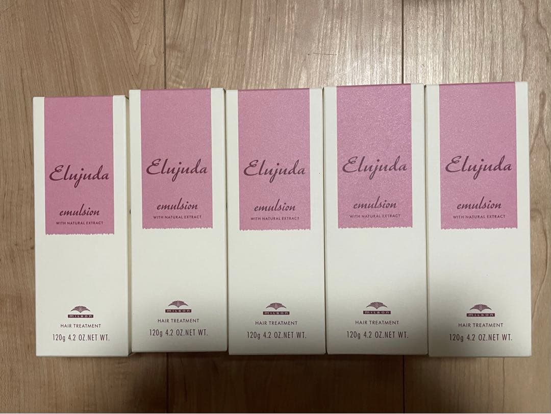 ミルボン ディーセス エルジューダ エマルジョン 120g 5個