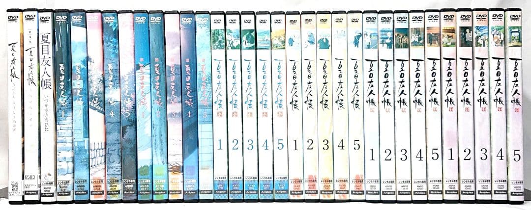 夏目友人帳【1期～6期+3作品】DVD 全33巻セット