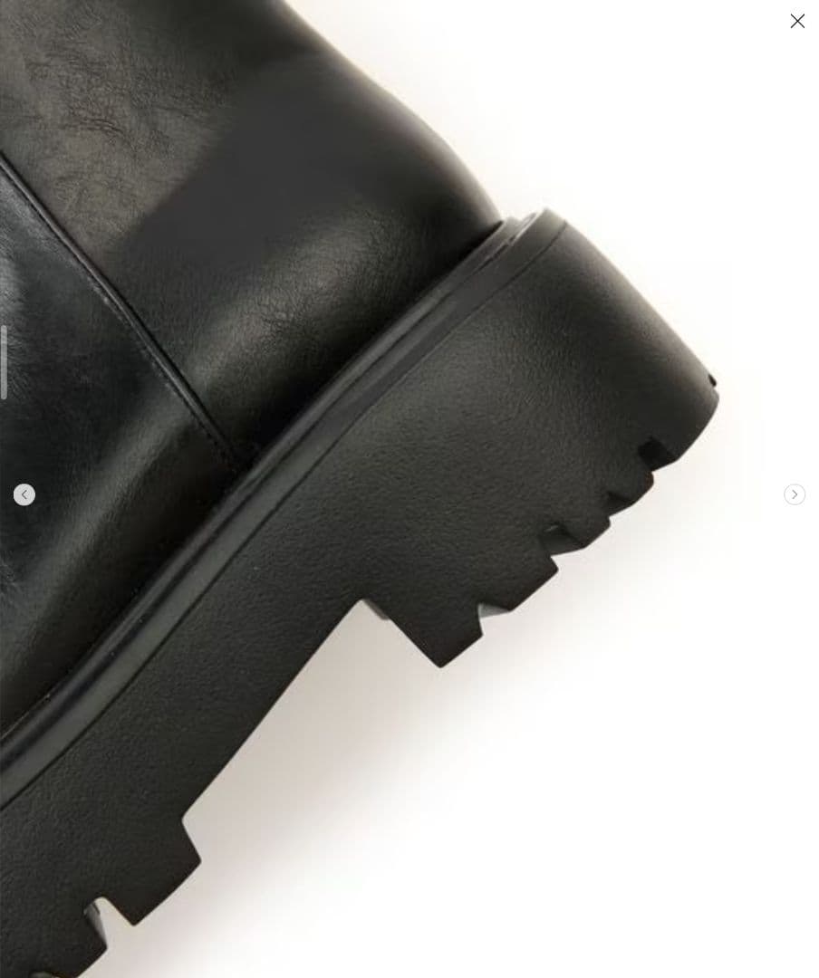 美品 SYユナイテッドアローズ <SY>ボリュームソールプレーンロングブーツ厚底