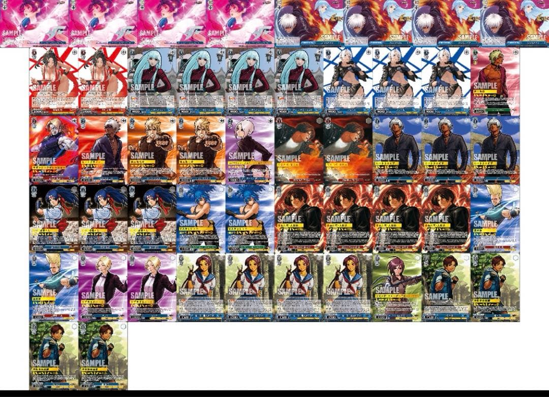 ヴァイスシュヴァルツ　KOF デッキ