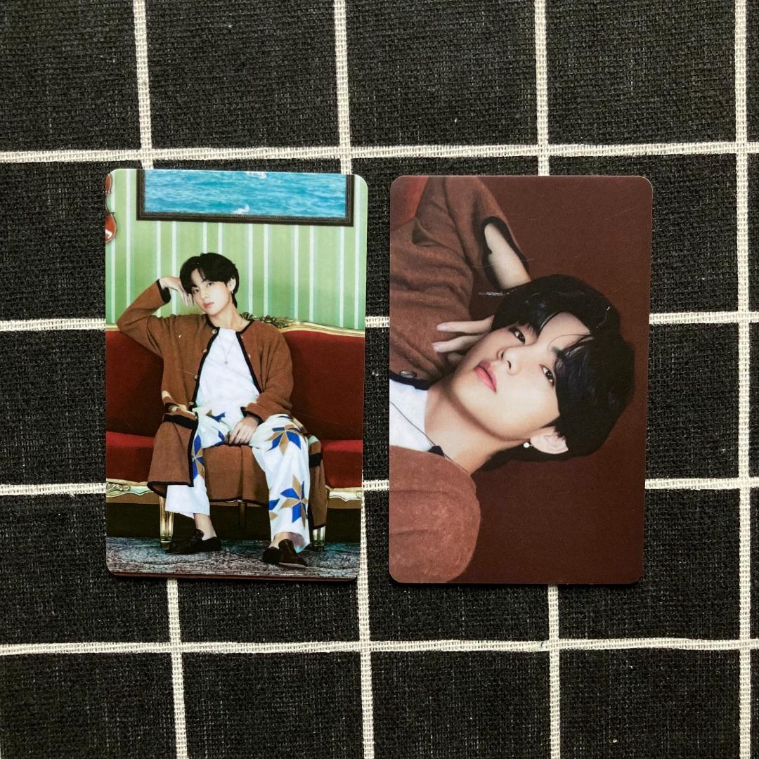 BTS BE未公開 ラッキードロートレカ2枚 テヒョンV