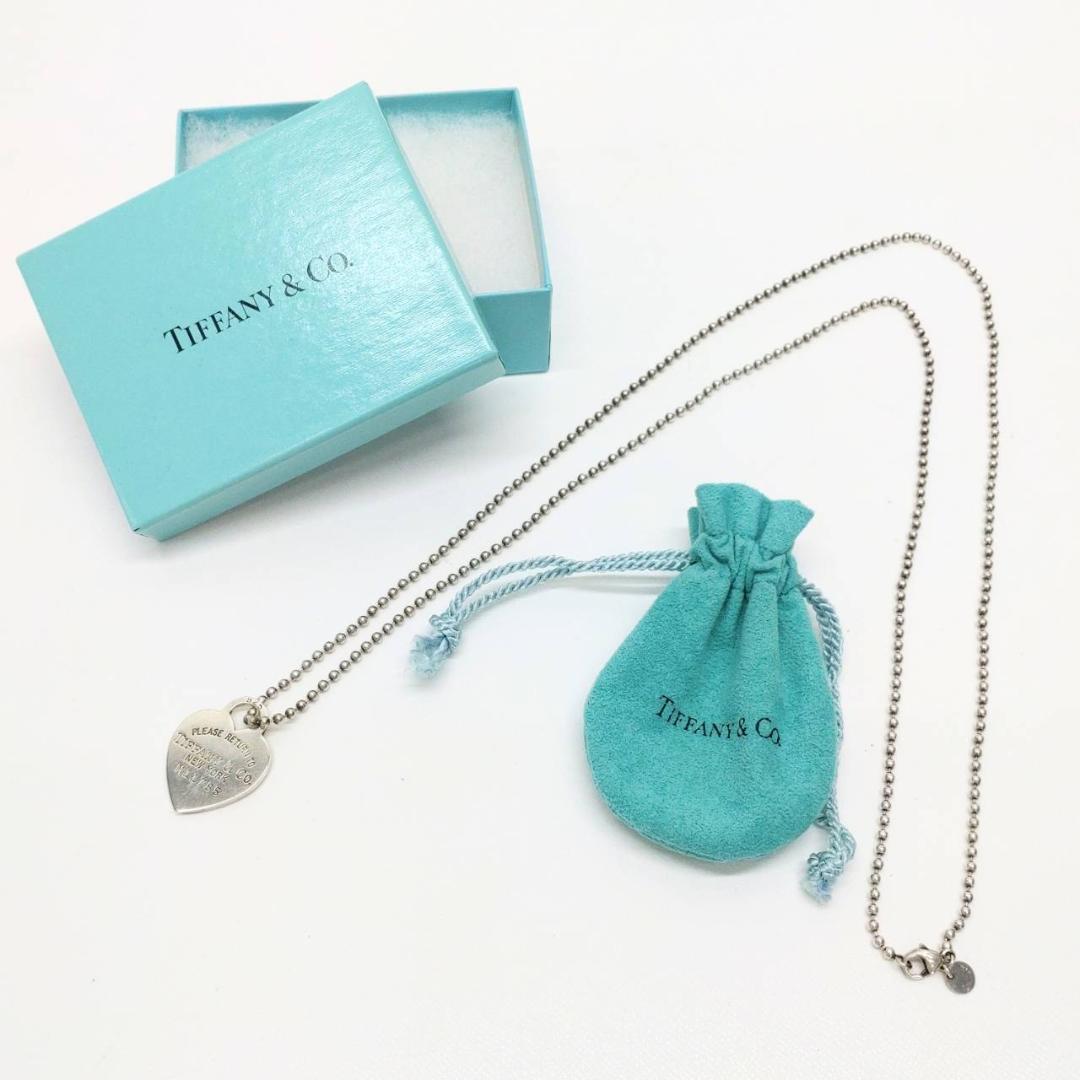 ティファニー リターントゥハート ボールチェーン ネックレス SV925