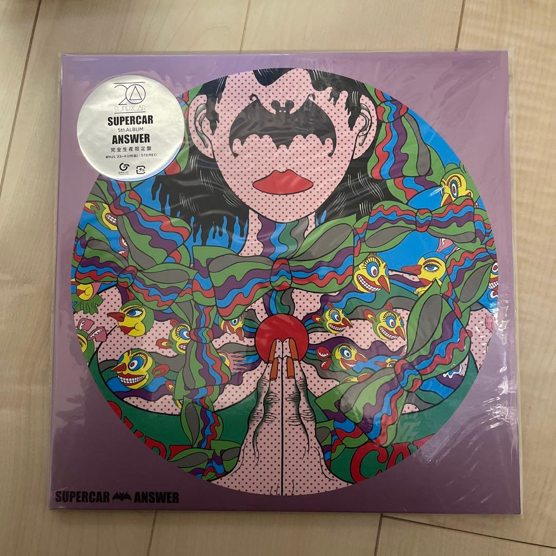 【新品未開封】SUPERCAR『ANSWER』20周年記念限定盤 LP レコード
