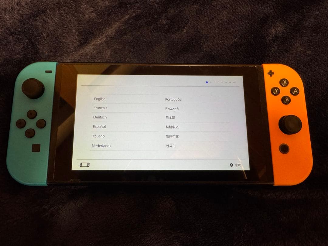 Nintendo Switch 本体 青/オレンジ　パープル　ブラック