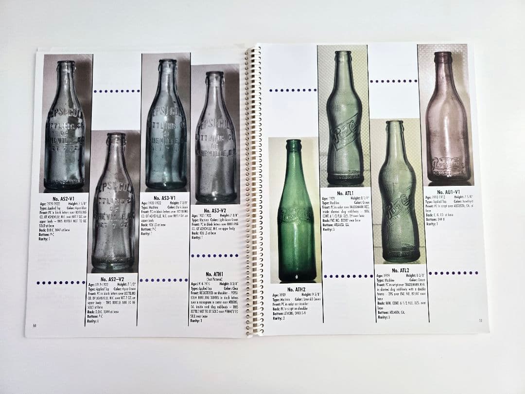 洋書 PEPSI COLA BOTTLES COLLECTORS GUIDE