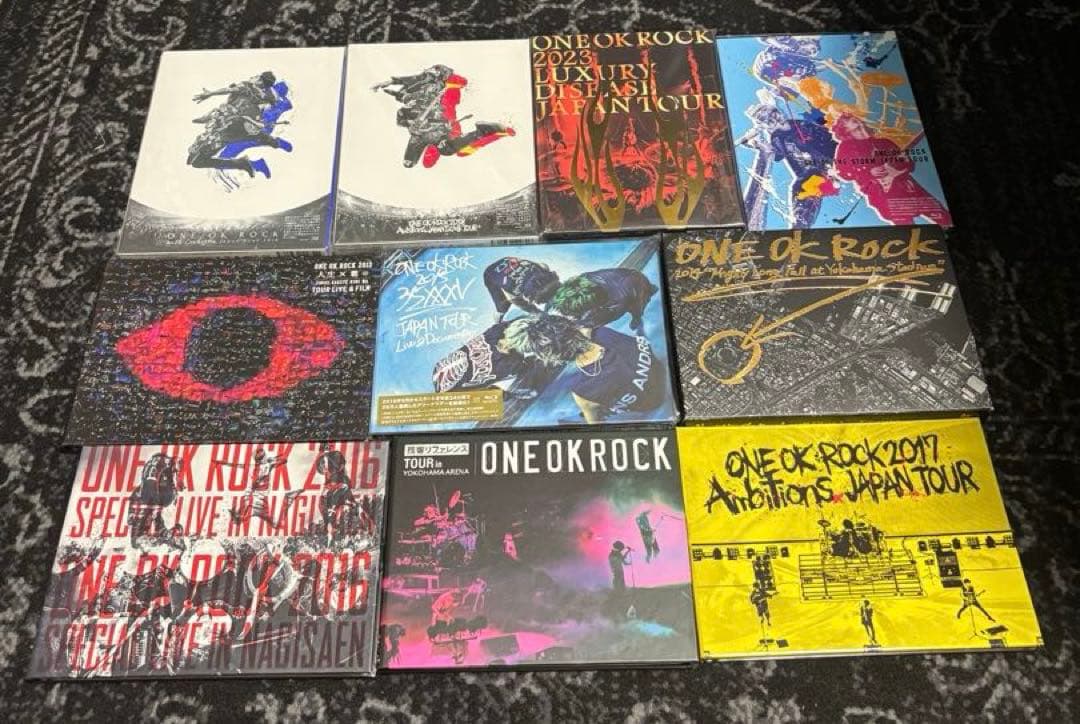 [特価] ONE OK ROCK ライブDVD Blu-ray まとめ売り10点
