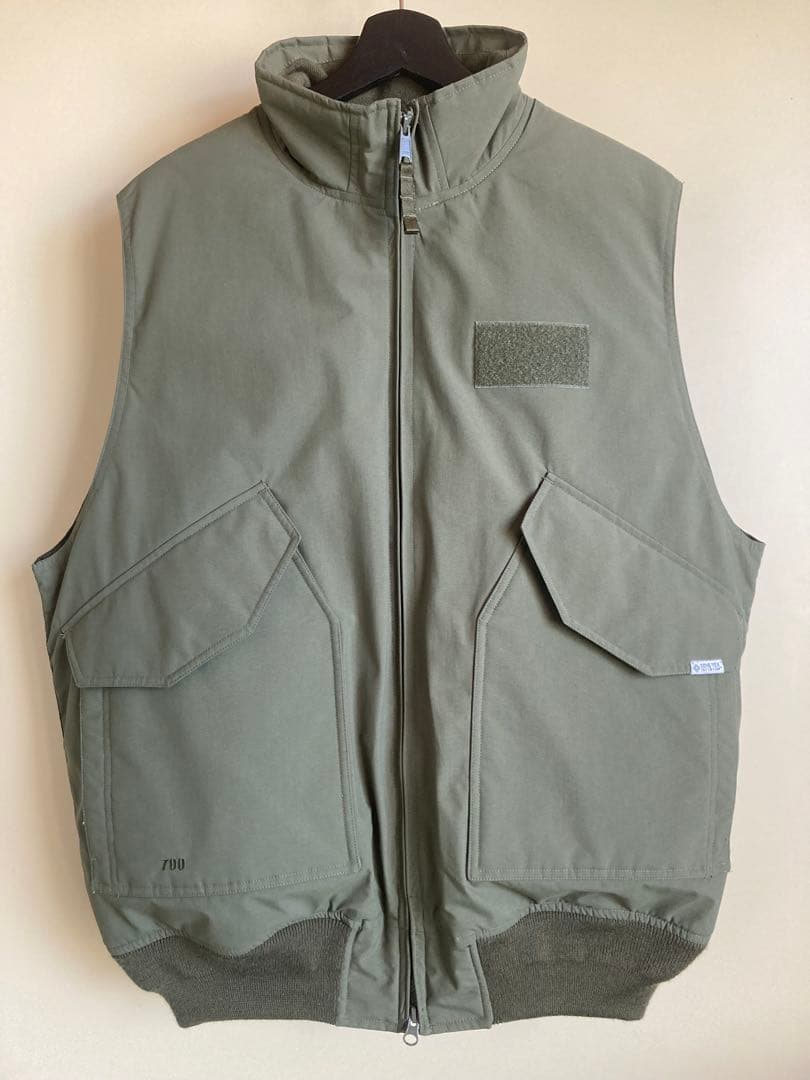 プラスフェニックス フリークスストア ゴアテックス ダウンベスト メンズL