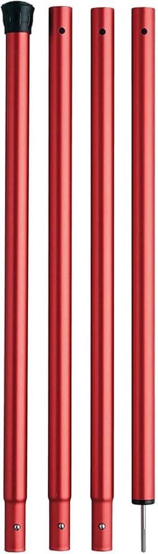 【Pochi】ウイングポールレッド280cm 4本