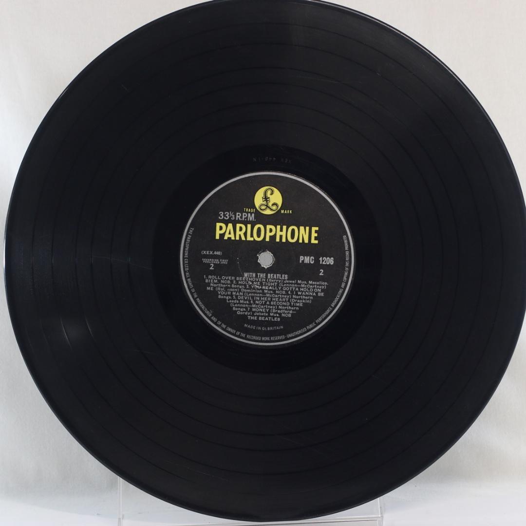 英LP With The Beatles UK盤 Mono 1stプレス KT