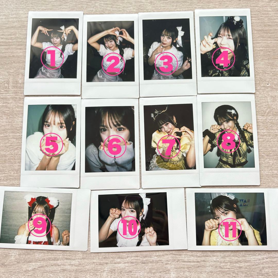 【ピーマン大魔王】CUTIE STREET 古澤里紗 ふーりー チェキ