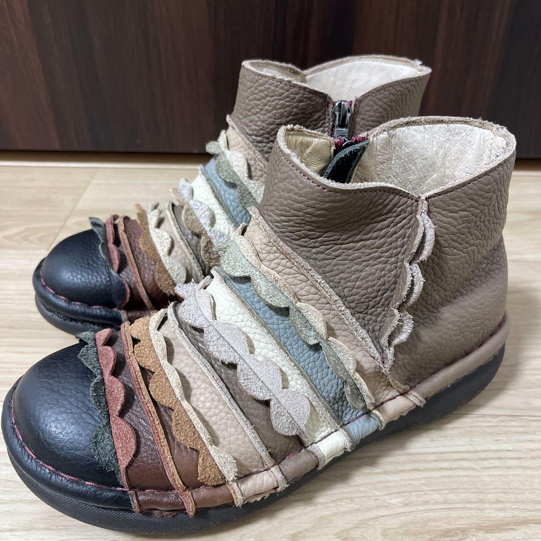 美品部類！estacion エスタシオン MSE95 本革 24cm前後