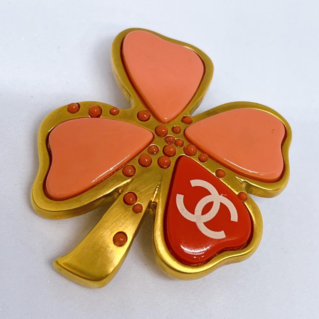 シャネル CHANEL ブローチ ココマーク ヴィンテージ品 美品 ピンク