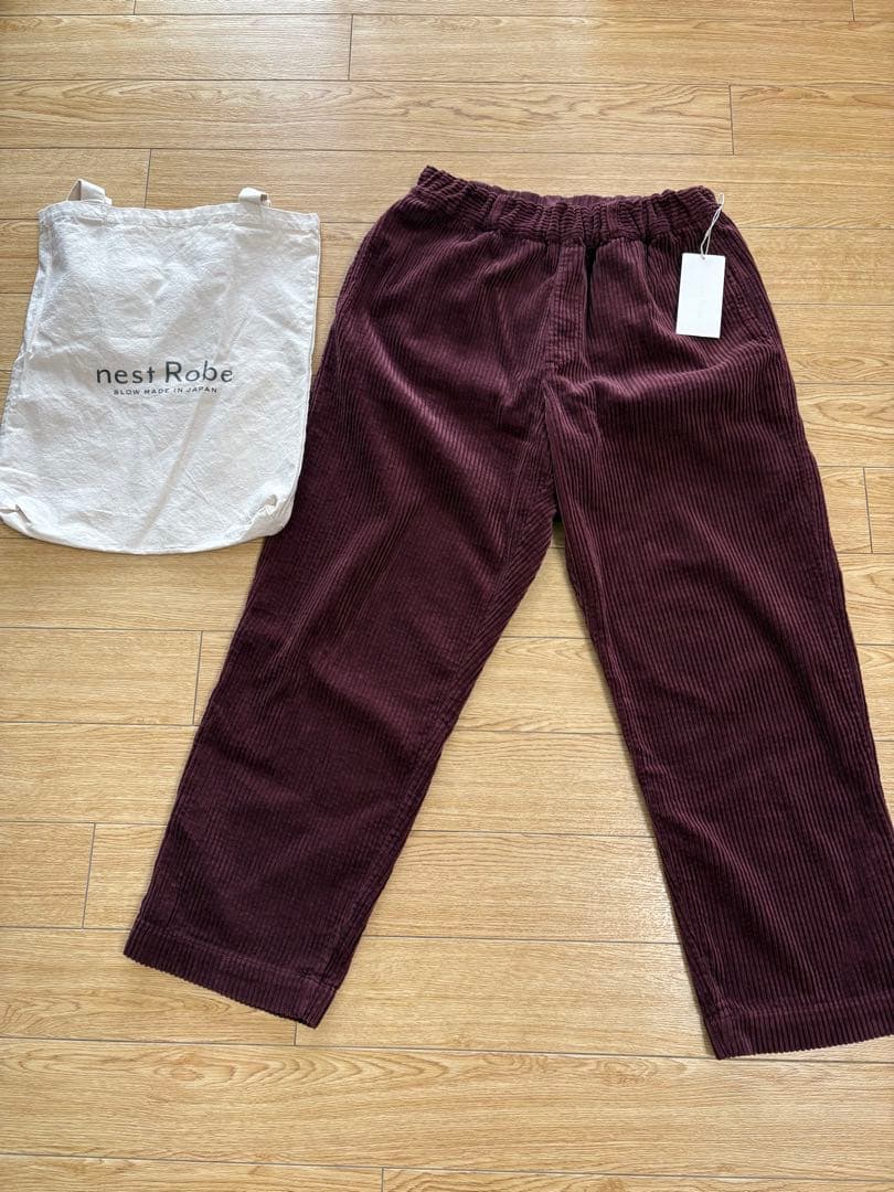 ネストローブ コーデュロイパンツ nestRobe