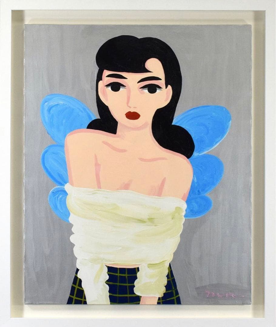 中村桃子 原画 15号 2022年作 可愛らしい図柄です