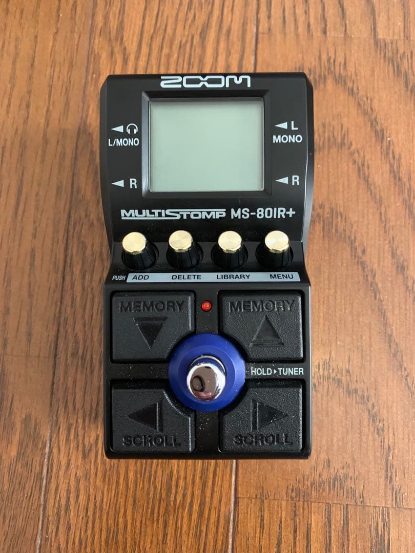 ギター ZOOM MULTISTOMP MS-80IR+
