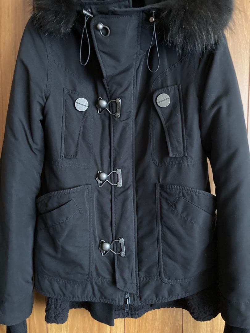 SLY スライ モッズコート ライナー付き ミリタリーコート アウター ブラック