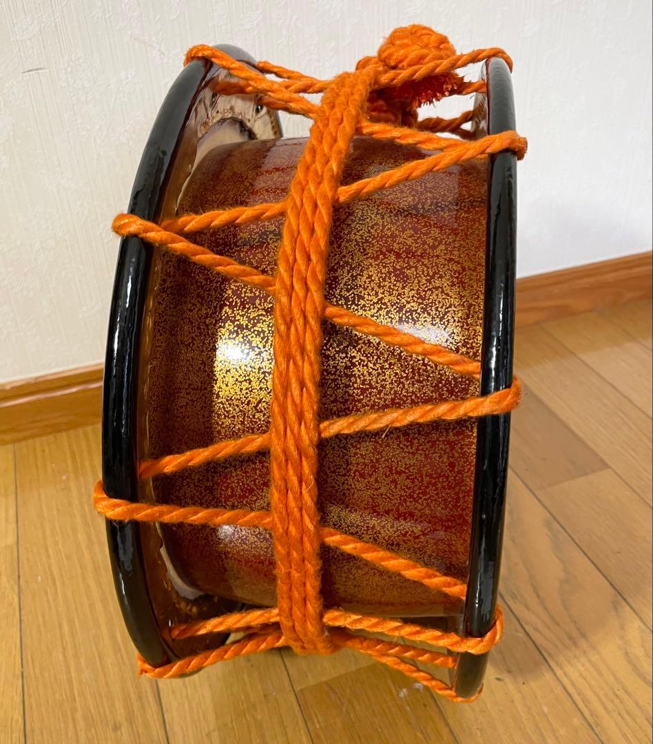 和太鼓 締め太鼓 ソフトケース付き 直径34.5cm 高さ16.5㎝