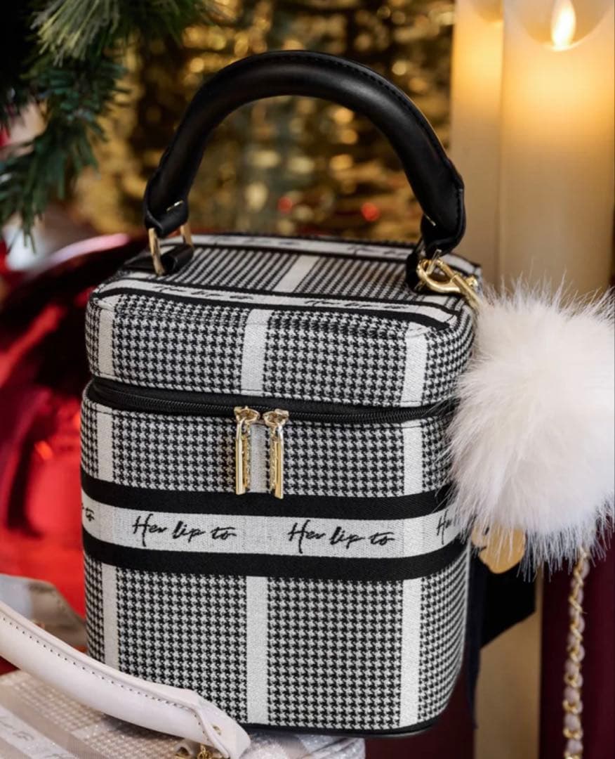 バッグ HLT Jacquard Vanity Bag (silver)