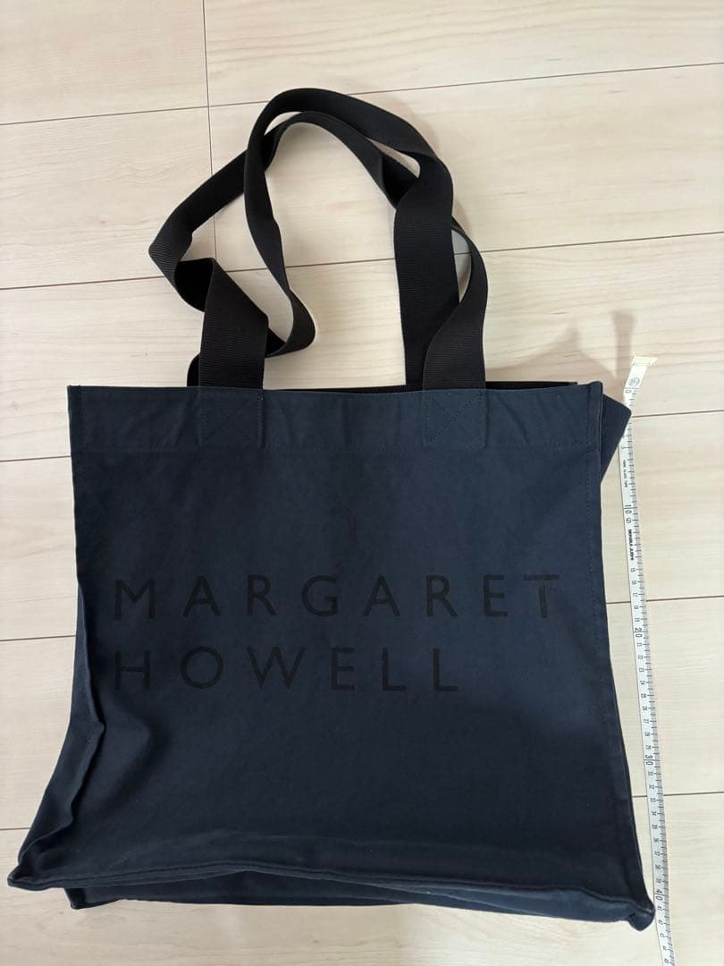 MARGARET HOWELL DRY COTTON CANVAS ネイビー