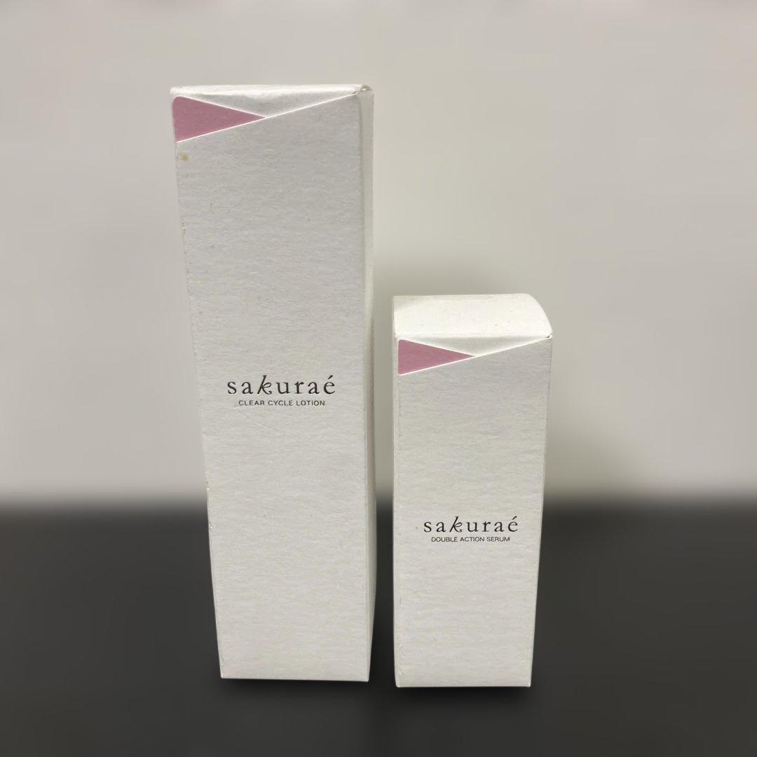 【新品】 サクラエ クリアサイクルローション　ダブルアクションセラム