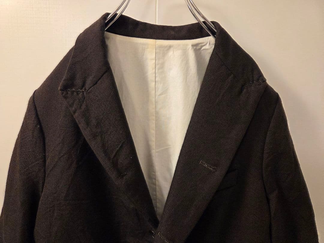 Bergfabel 濃茶ウールジャケット 46 + Umit Benanジレ