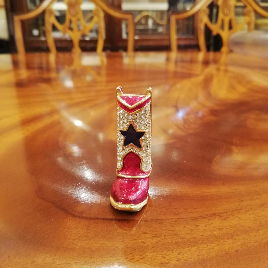 希少♠ESTEE LAUDE　練香水　トゥブーツ